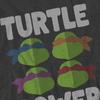 Teenage Mutant Ninja Turtles Unisex Adult Turtle Power Faces T-Shirt
