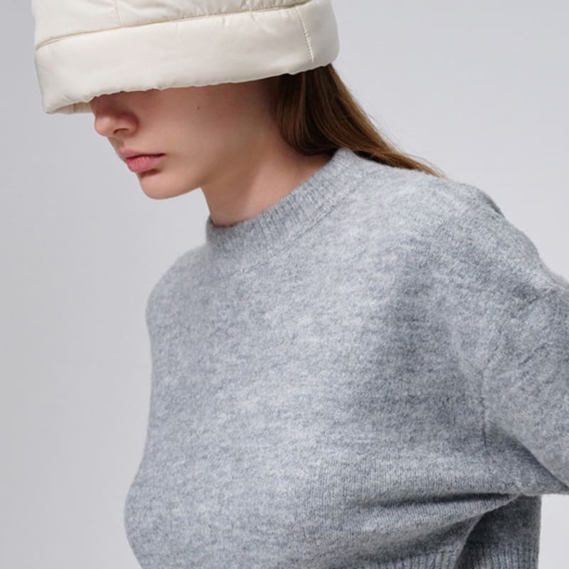 

SIEOR MUSHROOM padding hat_white ivory