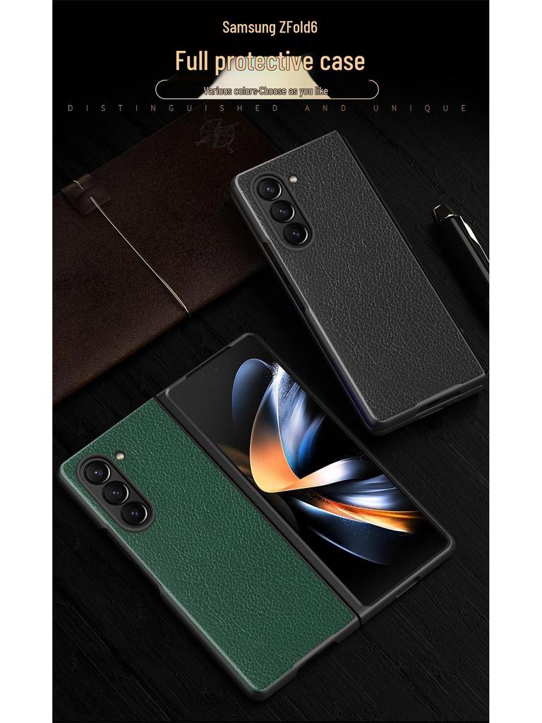 Samsung Z Fold7 & Huawei Mate X5 Cross Pattern Folding Screen Protective Phone Case