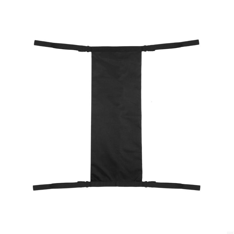 

Universals Wheelchair Oxygen Cylinder Holder Bag With Quick Releases Buckles Waterproof Fabric For Safe Transport HX6C чорний