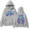 Hot Anime Arcane Jinx Graffiti Hoodie Harajuku Hip Hop Pullover Tops Sweatshirt Fans Gift Hoodies & Sweatshirts Men’s