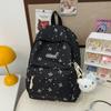 Schoolbag1011 new bow casual backpack student class schoolbag travel cute commuter versatile backpack