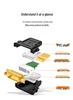 Shan Ze DVI to HDMI Female Adapter - High-Definition Display Interface Converter for Computer Graphics Cards