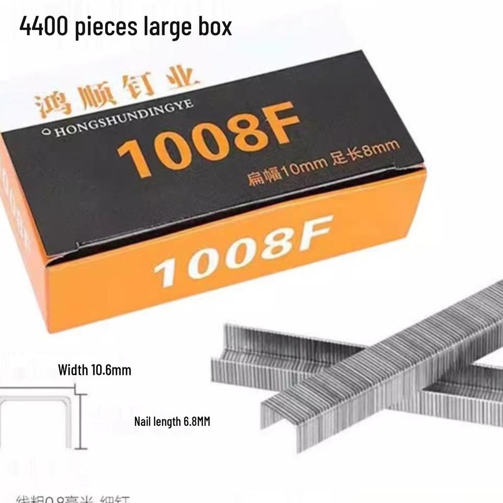 Manual Martin U-shaped Nail Gun (Model 1008F) for Oil Painting, 4400 Nail Rounds, Free Shipping