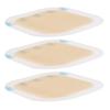 3Pcs Hydrocolloid Dressing Bandages Self Adhesive Concealed Wound Dressing for Bedsore Blister Care