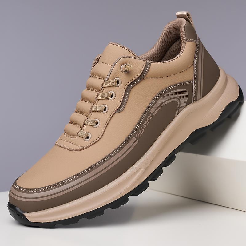 Lace-Up Men's Vulcanize Shoes Male Breathable Casual Shoes Comfortable Outdoor Male Shoes Spring Autumn Mens Sneakers