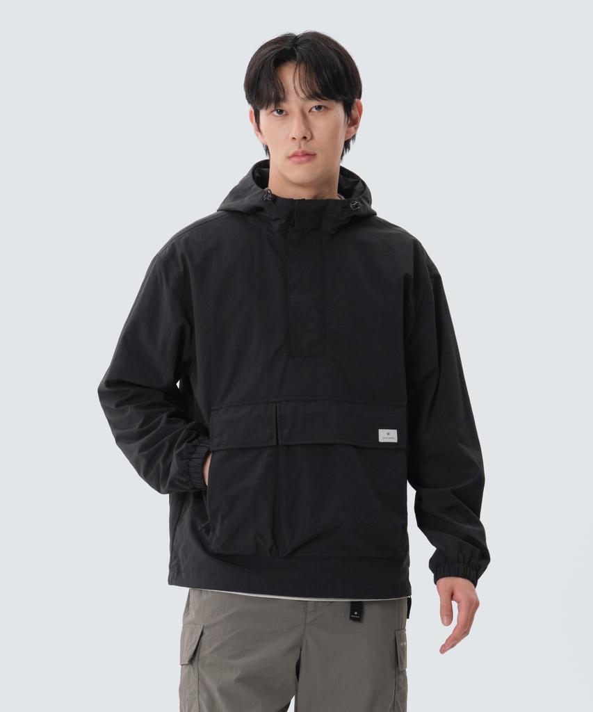 Snowpeak Apparel Camp Anorak (S25Zmcan10) Dark Charcoal