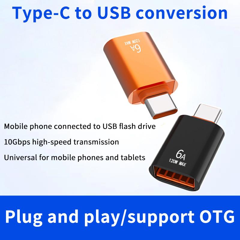 Elough 10A Usb Type C To Usb A Adapter Usb 3.0To Type C Otg Converter Connector For Macbook Ipad Huawei Xiaomi Samsung