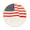 250th Anniversary Lapel Enamel Pin Multi-Purpose Gift Jewelry Independence Day Holiday Gifts for Women Men