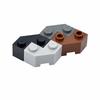 30pcs MOC Brick Parts 87620 Brick Wedge 2x2 Facet Compatible Building Block Particle DIY Assmble Kid Puzzle Brain Toy Gift