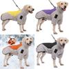 Hund Wintermantel Hoher Hals Verstellbarer Kragen Doppelte Leinenhaken Reflektierende Hundekleidung Rollkragenjacken Wasserdicht