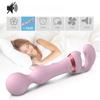 Damen doppelseitiger Vibrator Zauberstab Zauberstab Massagegerät Dildo