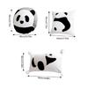 Cuddly Panda Pillow Case for Bedroom or Living Room Comfortable Sofa Pillowcase Removable Washable Cushion Cover