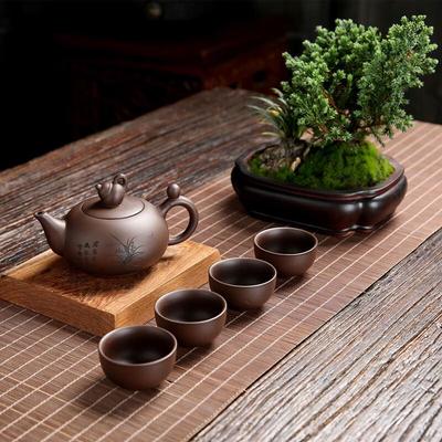 Shangqi Original Ore Zisha Teapot Set