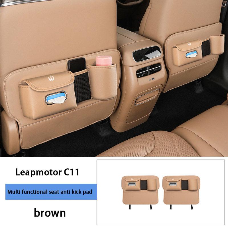 For Leapmotor C11 2026 Seat Anti Kick Pad Rear Anti Dirt Protection Pad Interior Modification Accessories