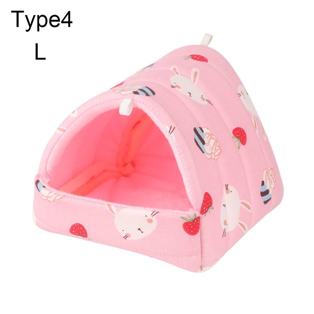 Comfortable Hamster House Small Animal Sleeping Bed Soft Guinea Pig Nest Warm Mat Mini Cage For Rabbit Squirrel Mat
