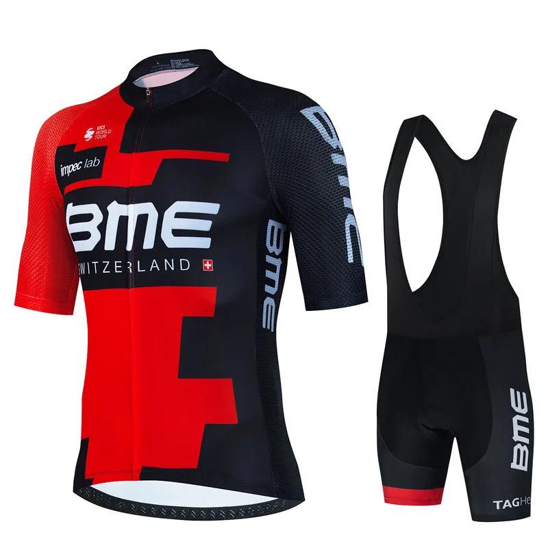 2026 Bmcing Letni Zestaw Koszulek Rowerowych Pro Team Odzież Rowerowa MTB Ubrania Rowerowe Mundur Maillot Ropa Ciclismo Garnitur Rowerowy Hombre