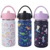 Thermos Bottle Cartoon Handheld Kettle Fashionable Leak-Proof Insulated Water Bottle Stainless Steel Thermos Mug Travel