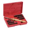 38Pcs Number and Letter Stamp Punching Set 3mm A-Z 0-9 Leather Embossing Stamp Punching Tool with Stamping Handle