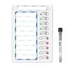 Chore Chart for Kids and Adults Sliding Morning Routine Chart Dry Erases Chore Chart Magnetic Checklist Board ADHD Tool