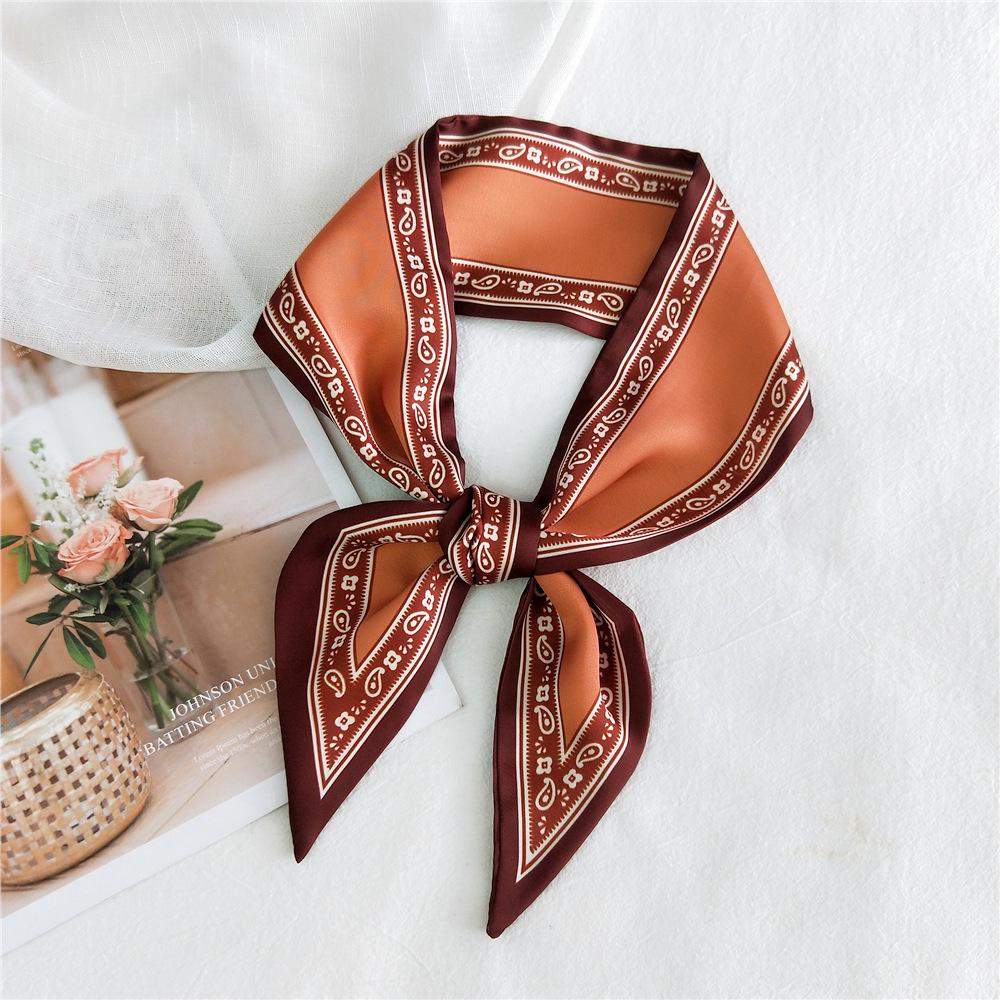 Neue Schals Seidenschals Damen Frühlings- und Herbstsaison Lange dekorative professionelle Schals Sommer Dünne Stile gepaart mit stilvollen Hemden