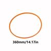 Pack Of 10 Sewing Machine Belts MB360 Motor Belts Plastic Texture Replacement Belts for Vintage Home Sewing Machines