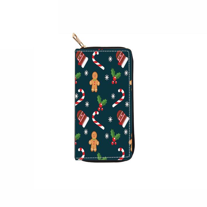 Christmas Long Zipper Wallet Wallet Wallet