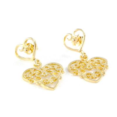[F6273] - Boucles Plaqué Or 'Alexandrie'