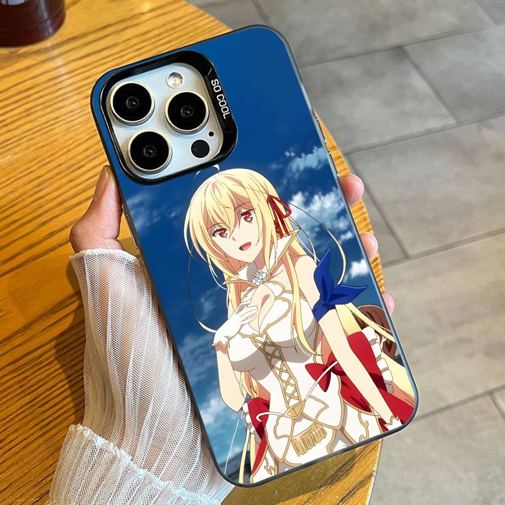 

A-Aliceliese Anime Our Last C-Crusade Phone Case For iPhone 16 17 15 14 12 13 Pro Max Black Candy Matte Shockproof Cover iPhone16e