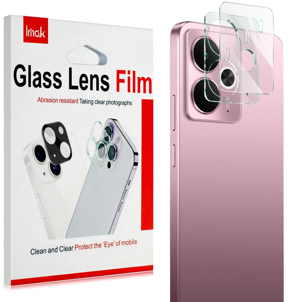IMAK For Realme 14 5G Tempered Glass Camera Lens Protector+Acrylic Lens Cap