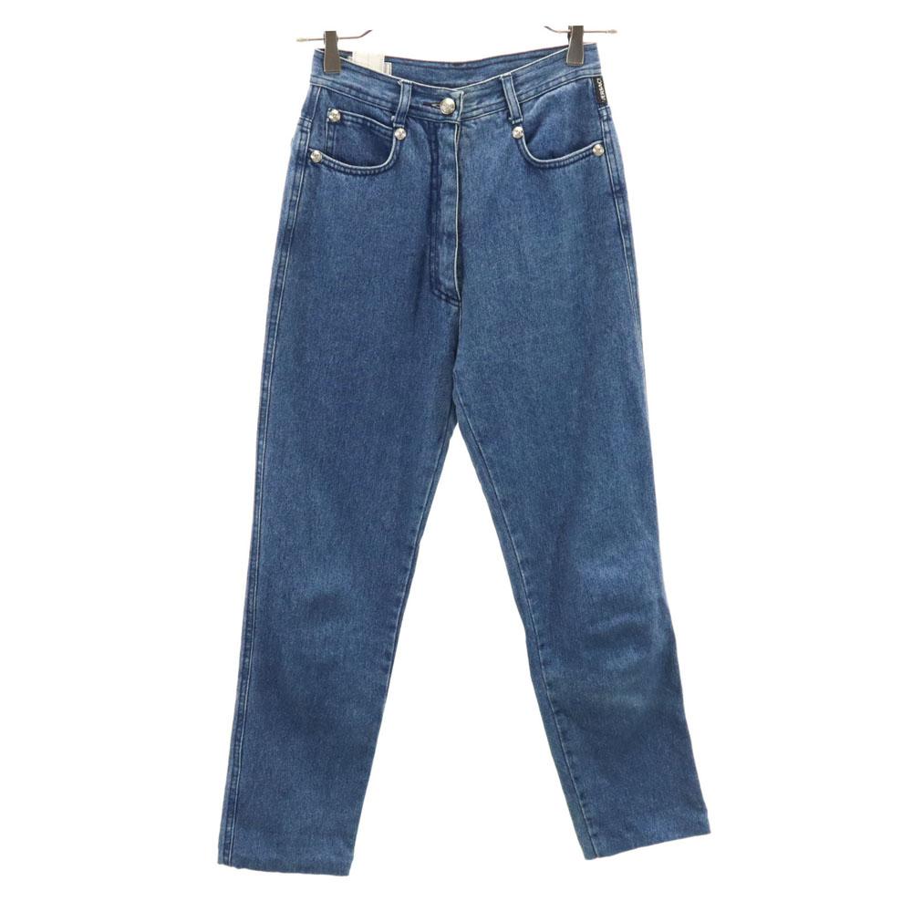 Gianni Versace Made In Italy Denim Pants 38 Jeans Women Used
