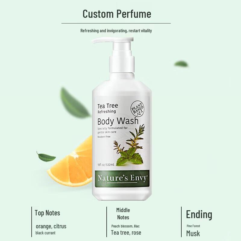 Nature's Gate Tea Tree Fresh Nourishing Shower Gel