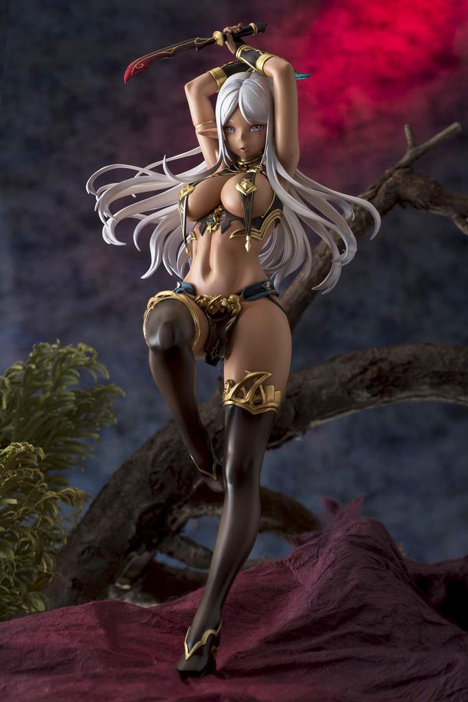 Caress of Fangtianji Figure Collection Dark Elf Sherry Eonium Scale Complete Figure Venus 1/7