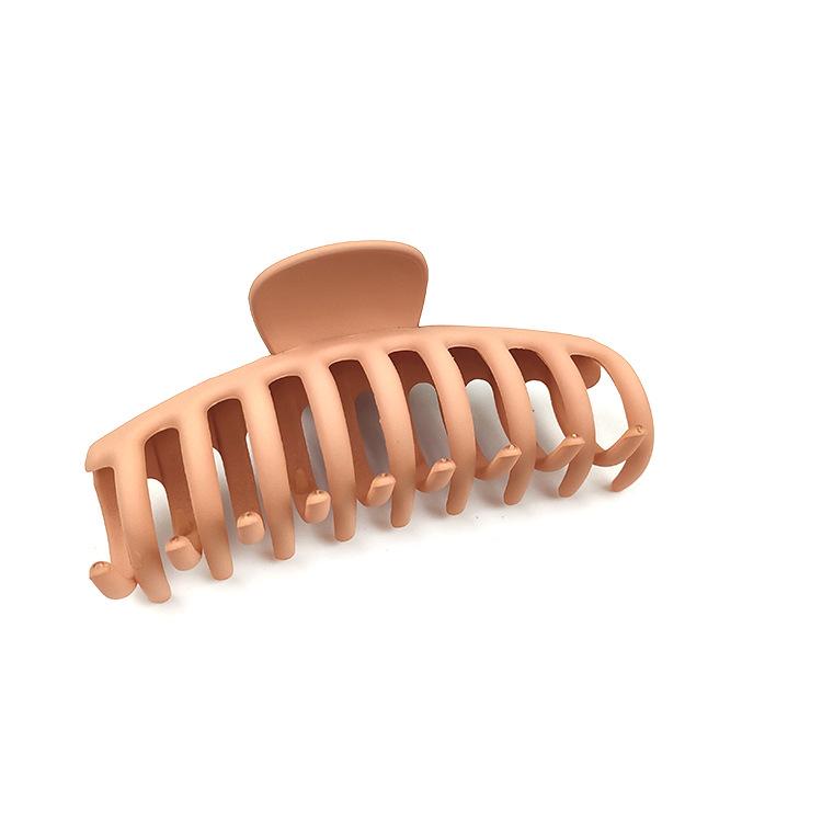 New Solid Color Claw Clip Large Barrette Crab Hair Claws Bath Clip Ponytail Clip for Women Girls Fahsion Hair Accessories Gift