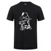 The Musician Cat Playing Drums TShirt Funny Birthday Gifts For Men Male Drummer Cat Lover Cool Cotton T Shirt Hip Hop Tshirt