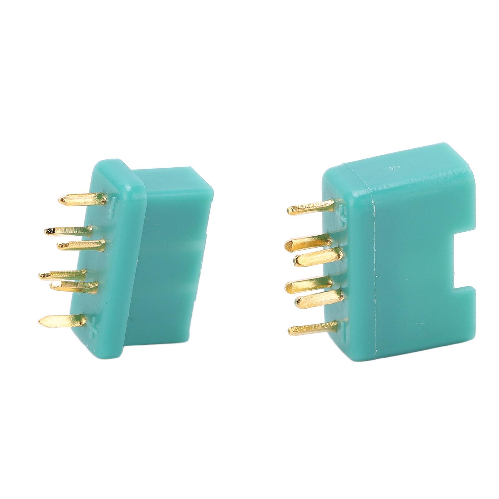 

MPX 6-контактний штекер Багаторазові кінці роз ємів Висока струмова витривалість Зелені гнізда та штекери MPX