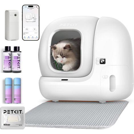 Petkit – Puramax 2 Automatic Cat Litter Box – Smart Litter Box 58x53x52.5cm – Automatic Cleaning – Odor and Leak Proof