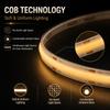 Motion Sensor Led COB Light Strip Battery Usb Powered 5V Auto ON/OFF Liner Lighting Diode for Cabinet Wardrobe Kitchen Staircase
