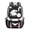 Cinnamoroll Backpack Girls Teens - Cute Anime Cartoon School Bag With Padded Straps 20-35L Capacity Nylon Fits 14-inch