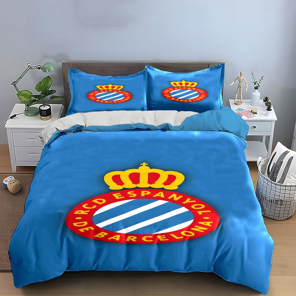 Crown and club emblem. Bedding sets Duvet cover sets Duvet covers Pillowcases(1*Duvet Cover 2*Pillowcases without duvet insert)