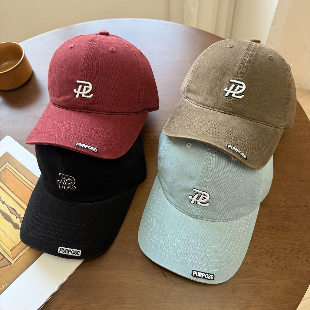American New Letter Embroidery Soft Top Baseball Cap Children Spring and Summer Versatile Face Small Sunshade Cap Male Tide
