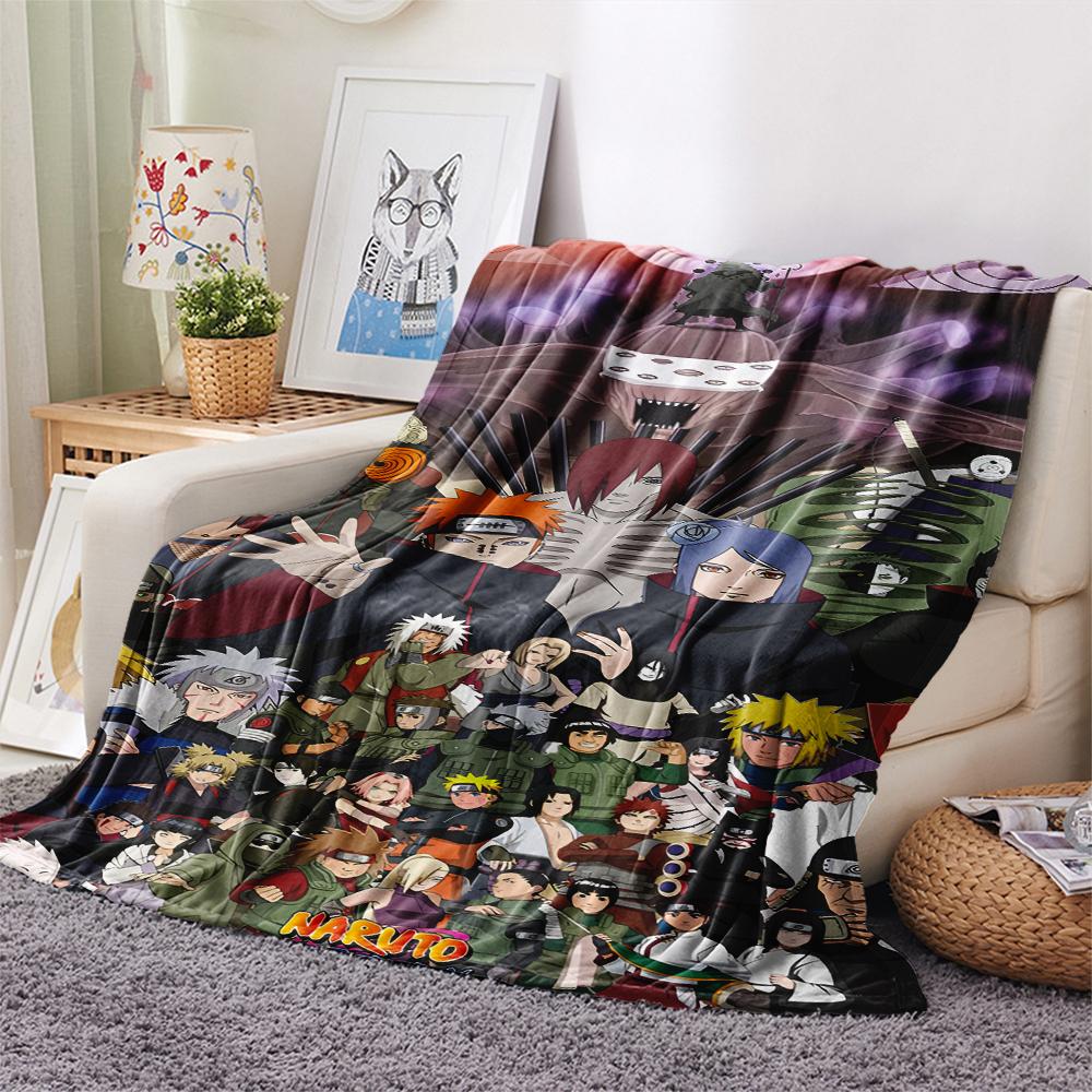 1Pc Cartoon Print Flannel Blanket, High Quality Comfortable for All Seasons, Home Decor, Warmth and Comfort, Perfect for Christmas Birthday Gift