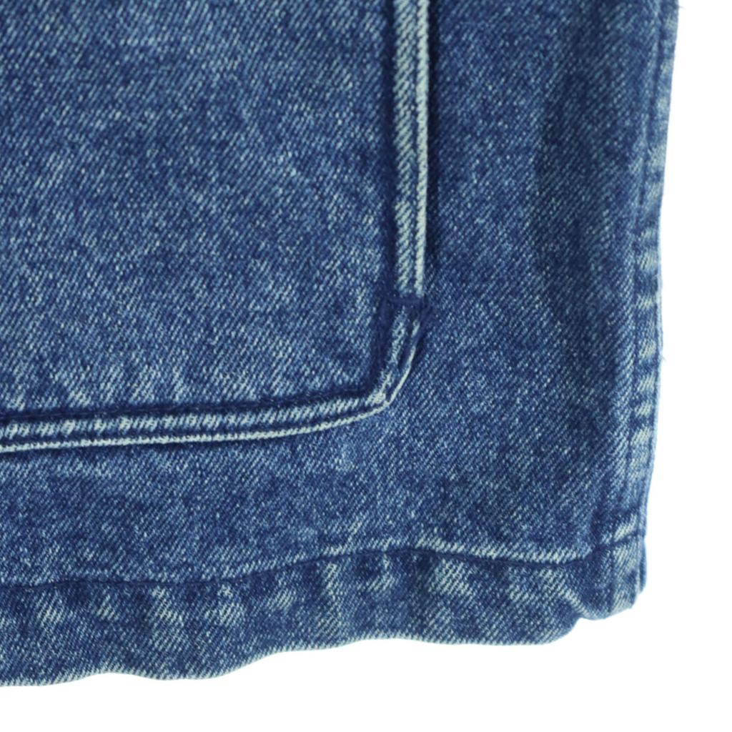 Boundary waters anos 90 Velha Manga Comprida Veludo Cotelê switch Jaqueta Jeans 1X Azul Mulher Usada