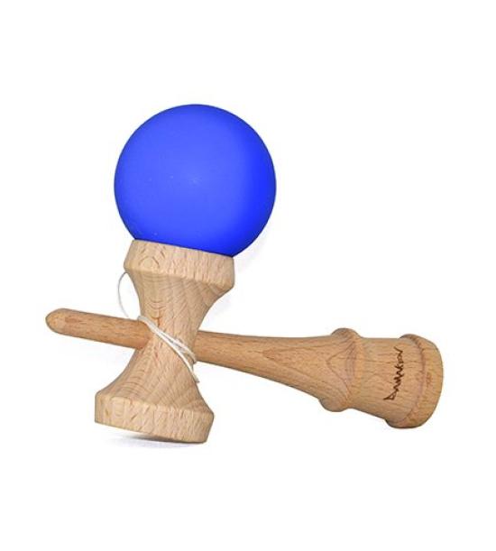 DAMAKEN Street Freestyle Kendama Model for Stopping Increases Success Wooden Toy Great Gift Matte Color Rubber Finish Model Kendama, [Matte Tricks]