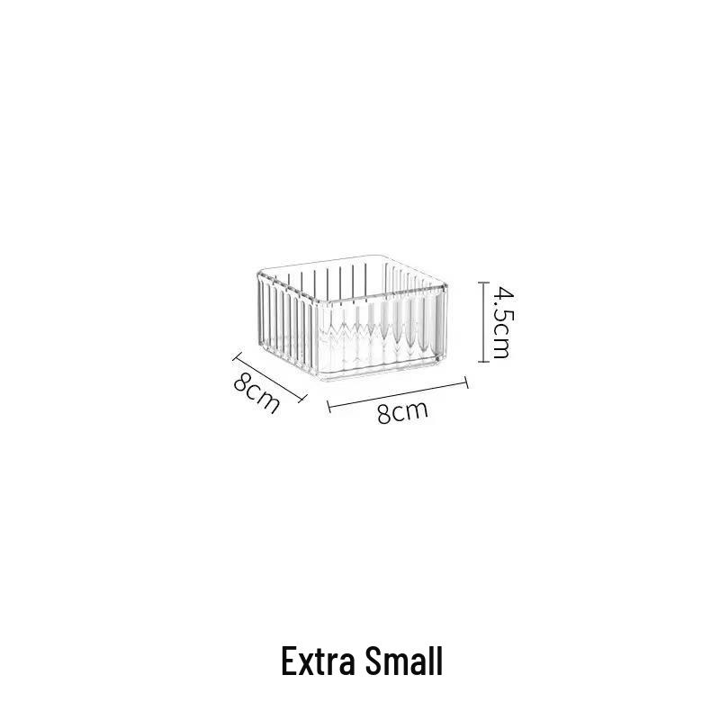 PET Material Modular Makeup and Skincare Storage Box