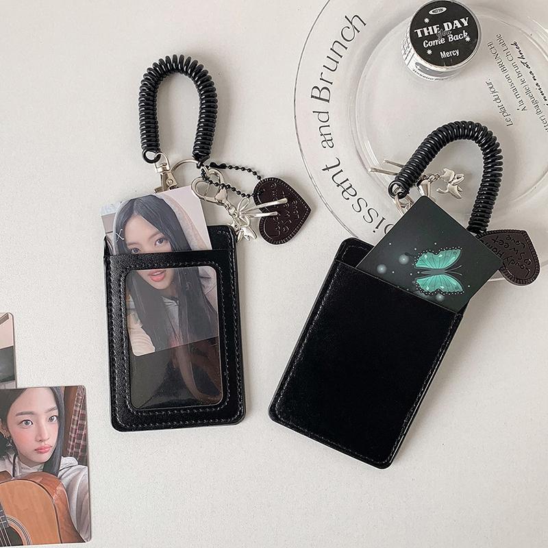 Ins Photocard Holder Binder Photocards Kpop Photo Frame Picture Display Stand Photo Card Holder Credential Holder Accessorie Set