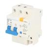 Small Circuit Breaker Ground Fault Interrupter with Protection 30mA 400V 2P+N 32A DZ4763 C32