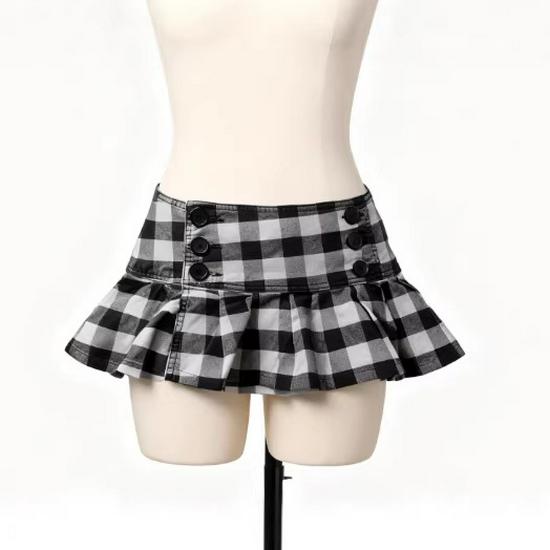 חצאית רטרו אלגנטית בגזרה גבוהה: סגנון אירופאי ואמריקאי לאלגנטיות יומיומית