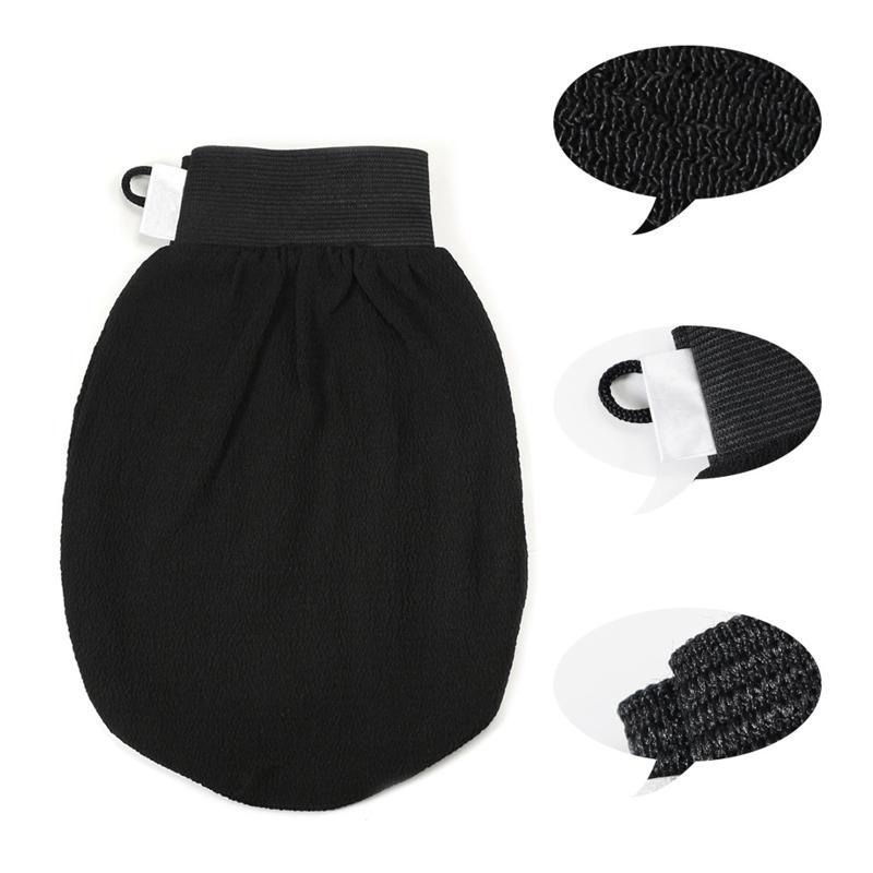 Exfoliating Shower Gloves Single-layer Body Facial Massage Mitt Shower Scrubber For Body Cleaning