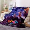 This Coco (Coco) Themed Blanket Is Warm and Cozy, Making It A Perfect Holiday Gift for Both Adults and Children.